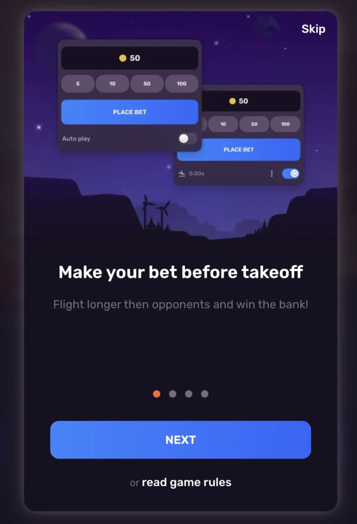 Make Your Bet Before Takeoff