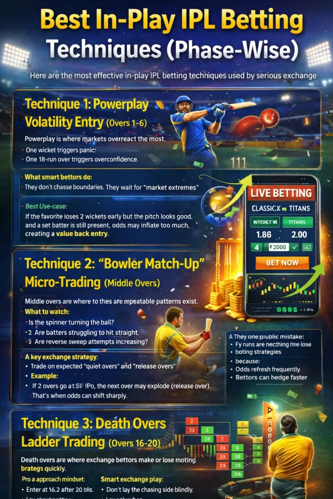 IPL in-play exchange betting strategies