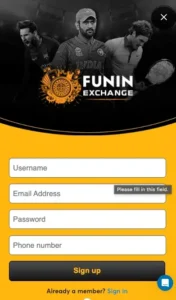 Funny Exchange login