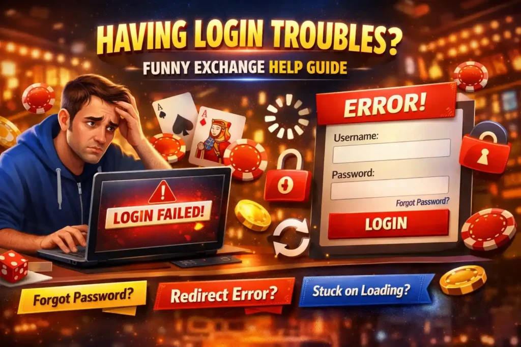 Stuck with Funny Exchange login issues