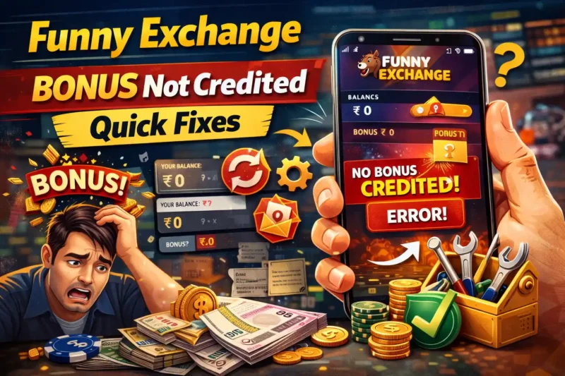 Funny Exchange bonus not credited